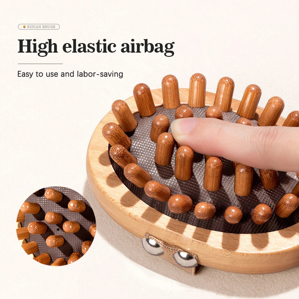 Wood Therapy Massage Brush