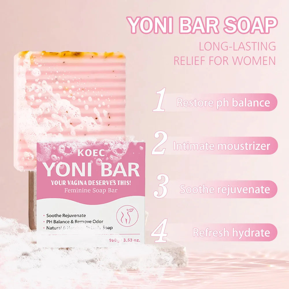 Natural Feminine Care Soap for pH Balance