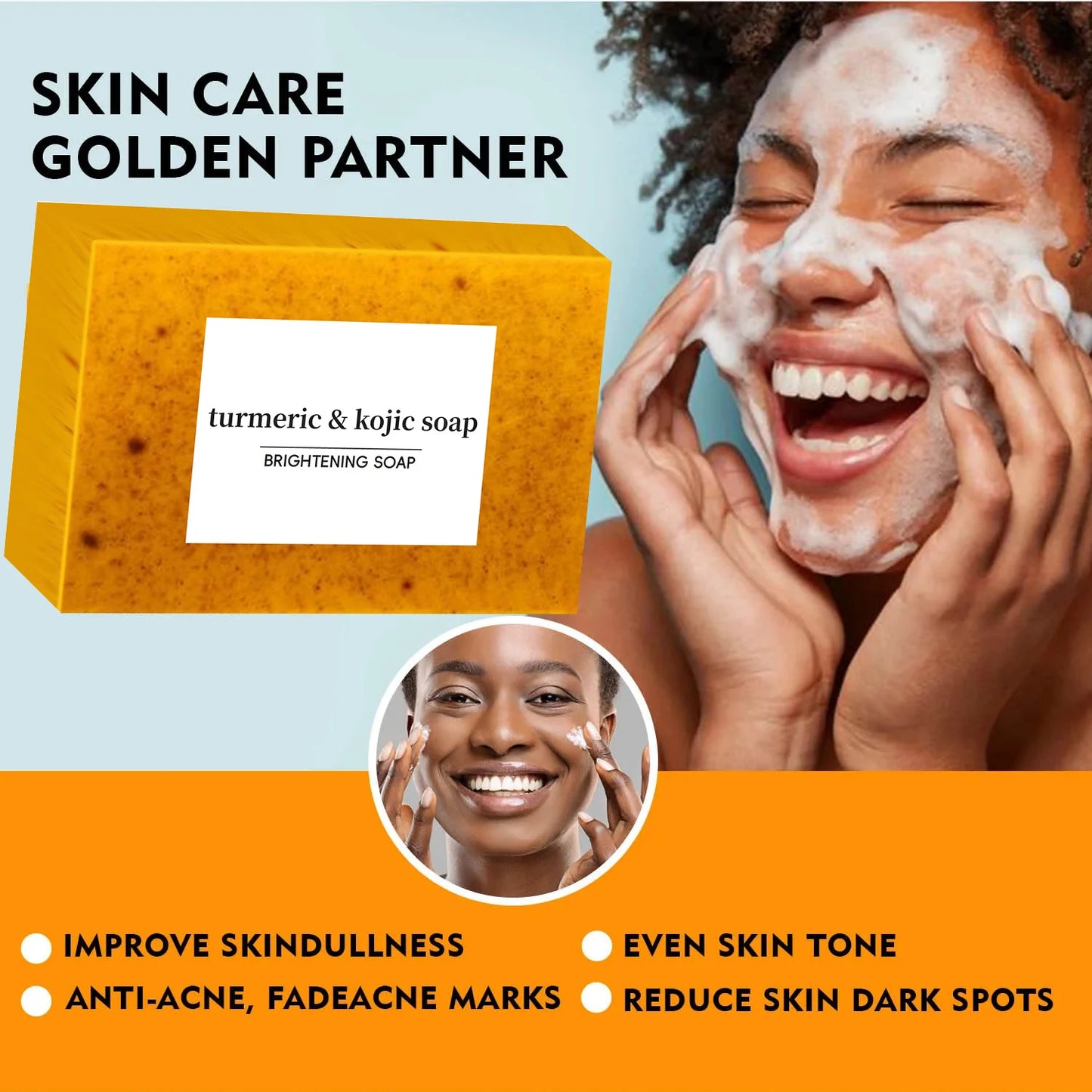 Turmeric & Kojic Acid Brightening Soap