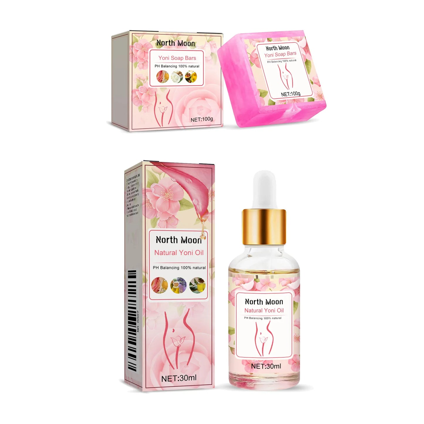 Intimate Area Soap Bar & Oil