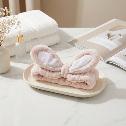 Rabbit Ear Face Wash Headband