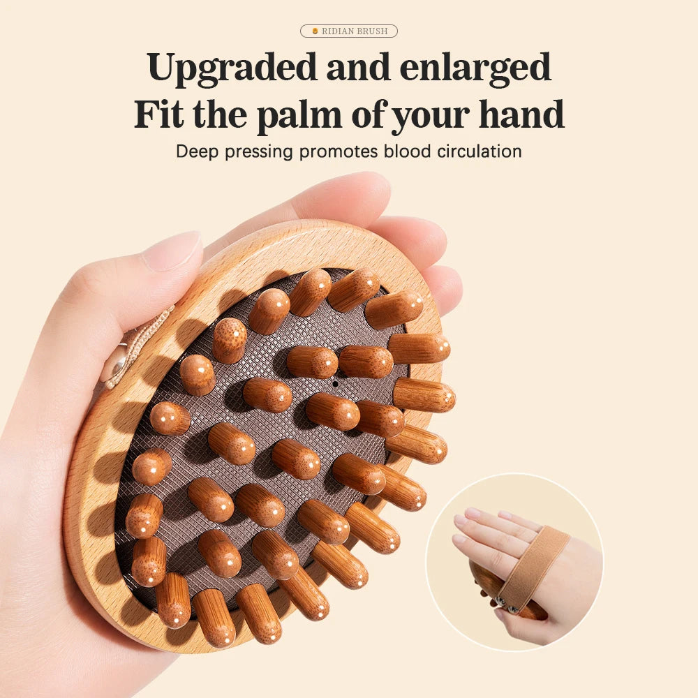 Wood Therapy Massage Brush