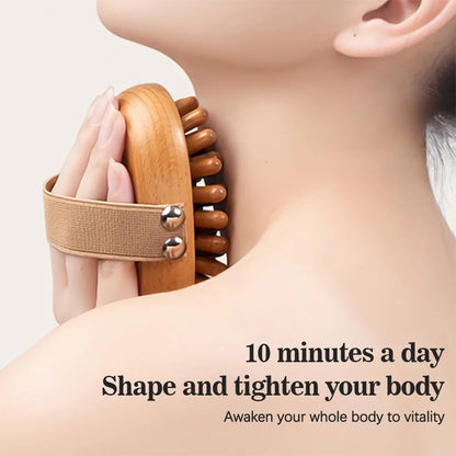 Wood Therapy Massage Brush