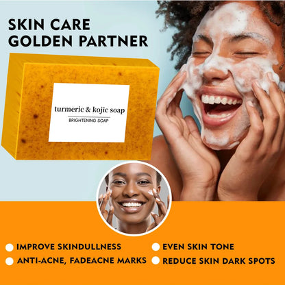Turmeric & Kojic Acid Brightening Soap