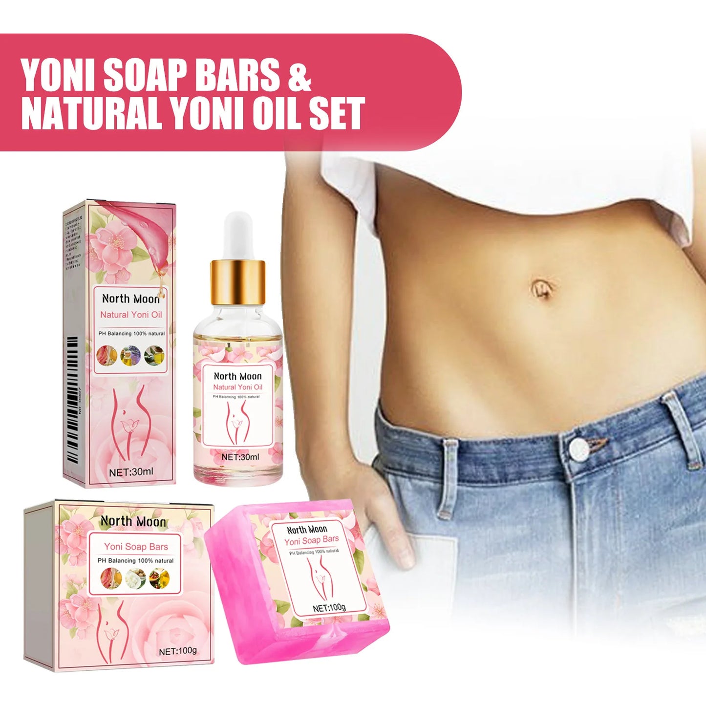 Intimate Area Soap Bar & Oil